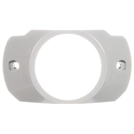 Truck-Lite 10 Series, Bracket Mount, 2-1/2 In Diameter Lights, Used In Round Shape Lights, Gray 10738